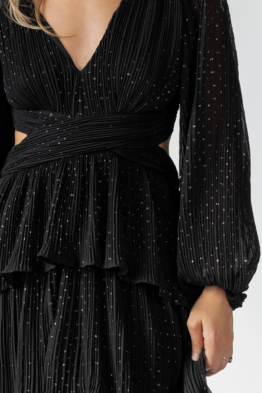 ASTR The Label Anora Black Dress - Final Sale