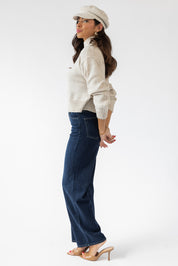 ASTR The Label Fiala Oatmeal Sweater