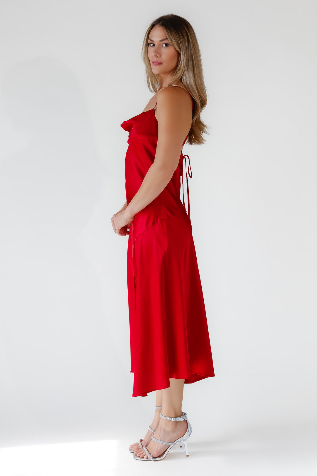 ASTR The Label Gaia Red Dress - Final Sale