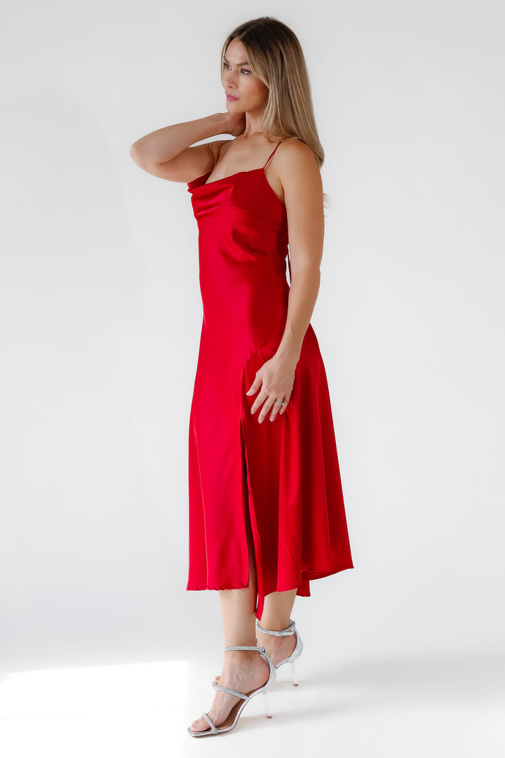 ASTR The Label Gaia Red Dress