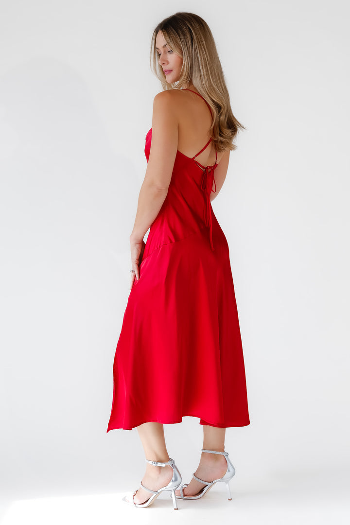 ASTR The Label Gaia Red Dress