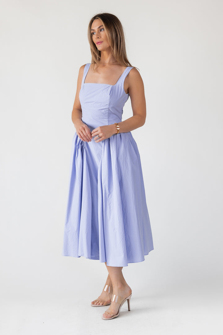 ASTR The Label Vinya Drop Waist Dress