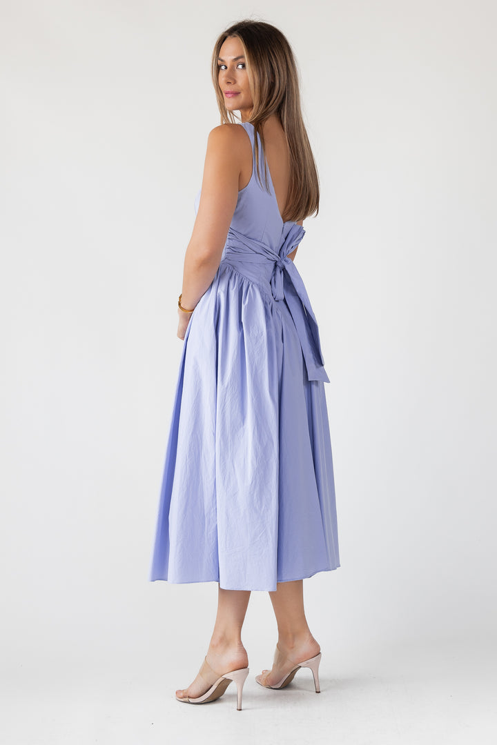 ASTR The Label Vinya Drop Waist Dress