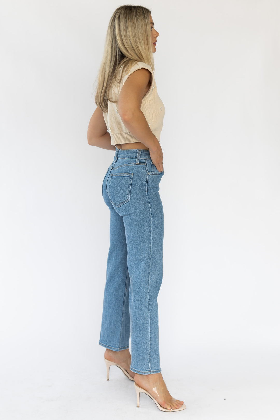 Around Town Light Wash Denim - Final Sale