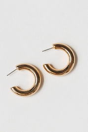 Betty Gold Shiny Earrings - Final Sale