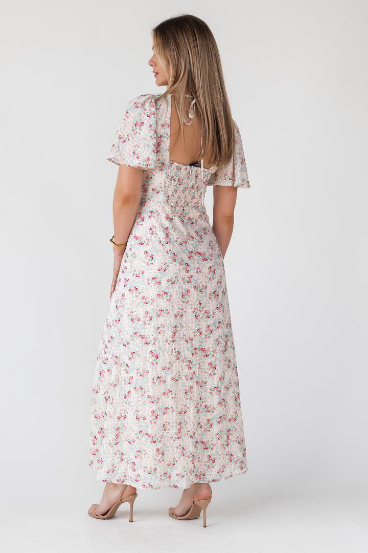 Birdie Blush Floral Maxi Dress