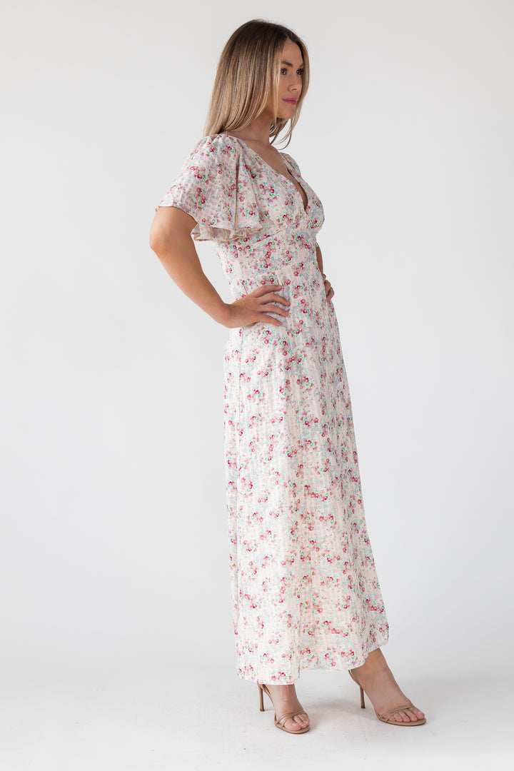 Birdie Blush Floral Maxi Dress