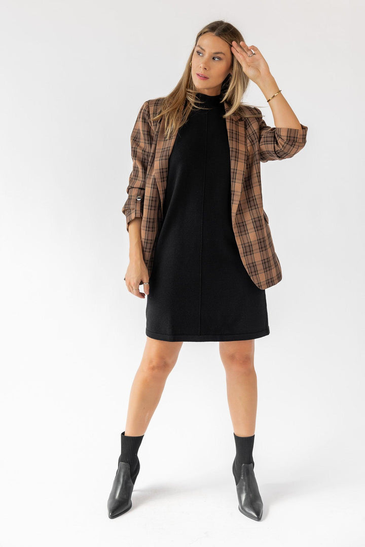 Checklist Chic Plaid Blazer - Final Sale