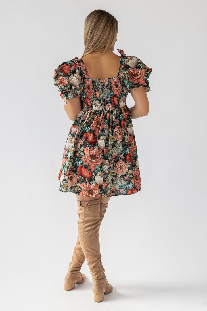 Etta Floral Mini Dress - Final Sale