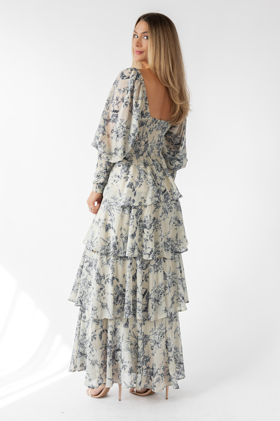 Florence Floral Tiered Maxi Dress