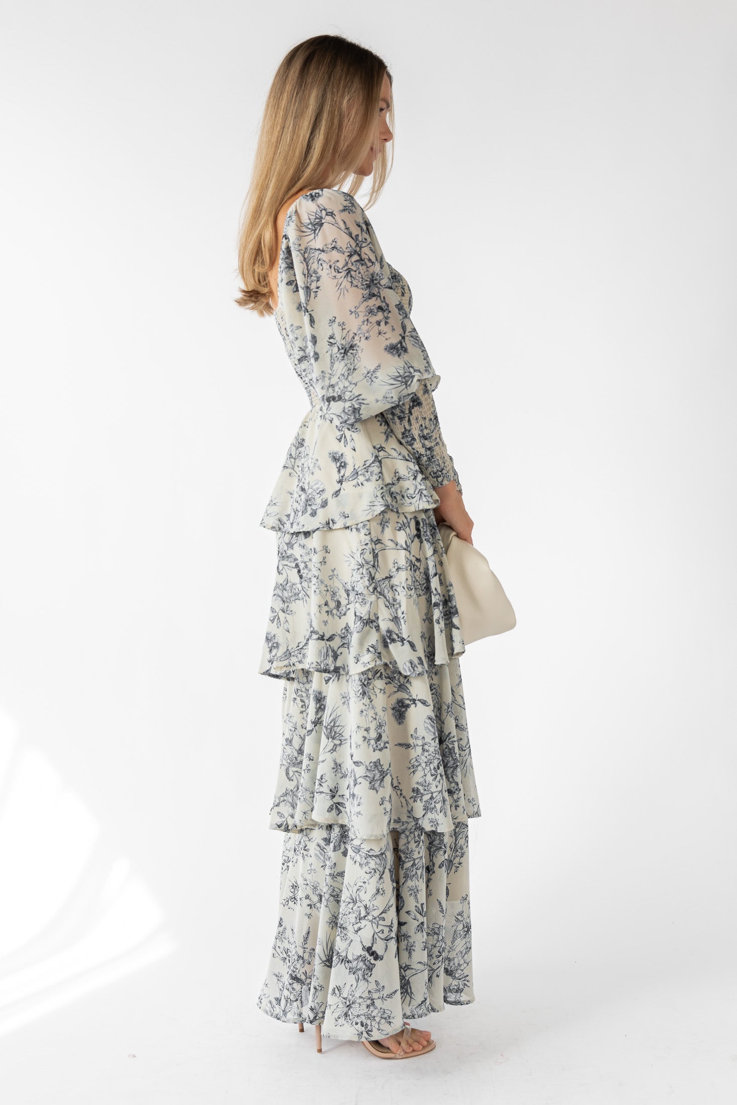 Florence Floral Tiered Maxi Dress