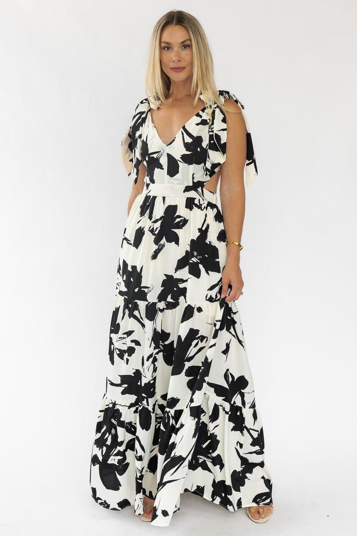 Holden Black Floral Maxi Dress - Final Sale