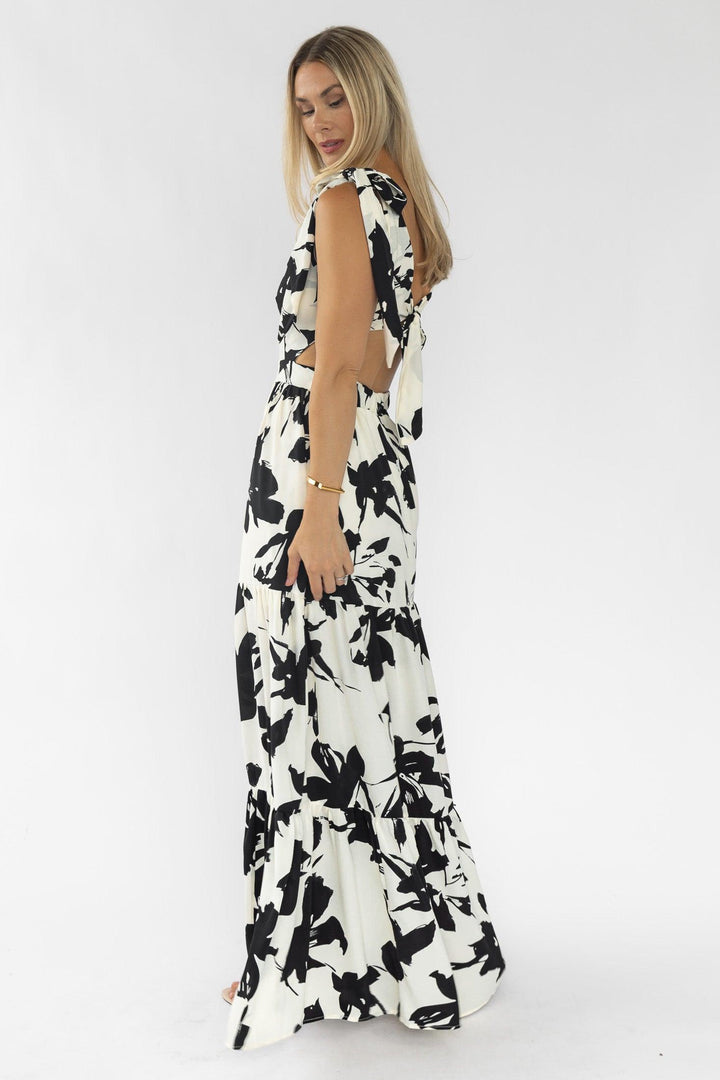 Holden Black Floral Maxi Dress - Final Sale