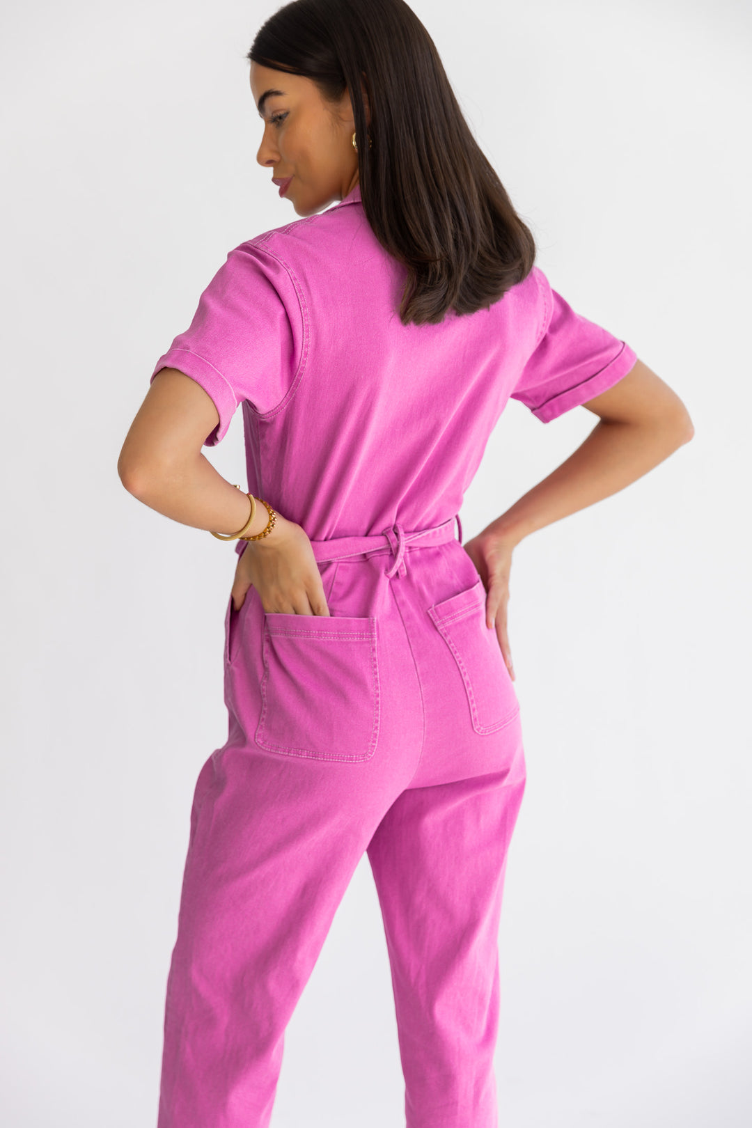 Kendall Pink Washed Jumpsuit