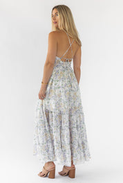 Kinsley Lavender Tiered Maxi Dress - Final Sale