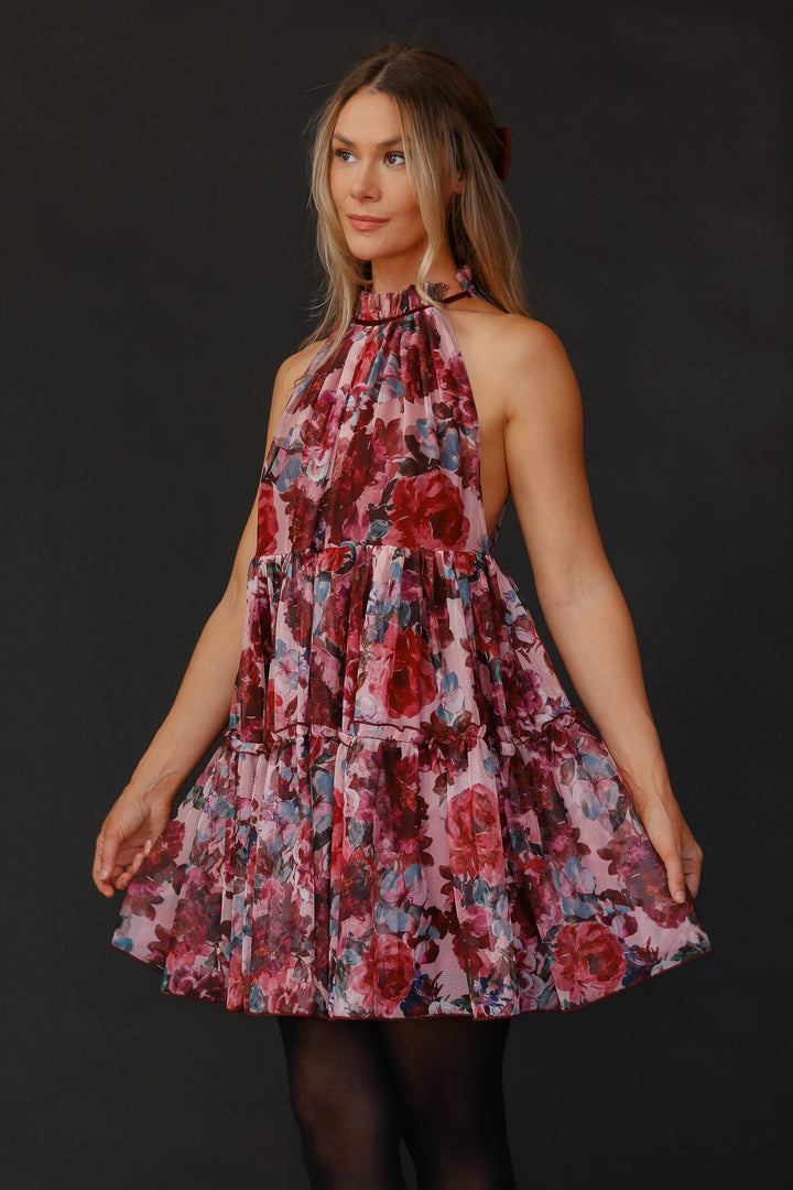 Lana Rose Garden Mini Dress - Final Sale