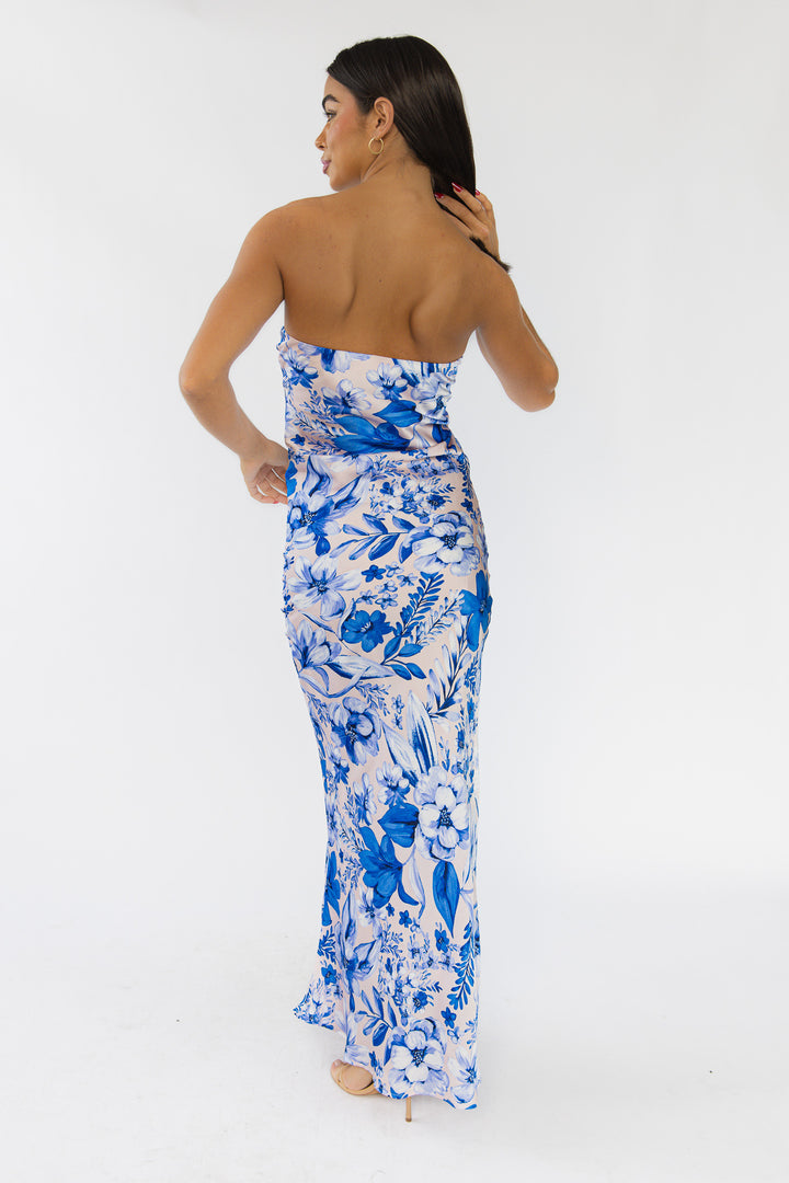 Lawson Blue Floral Maxi Dress