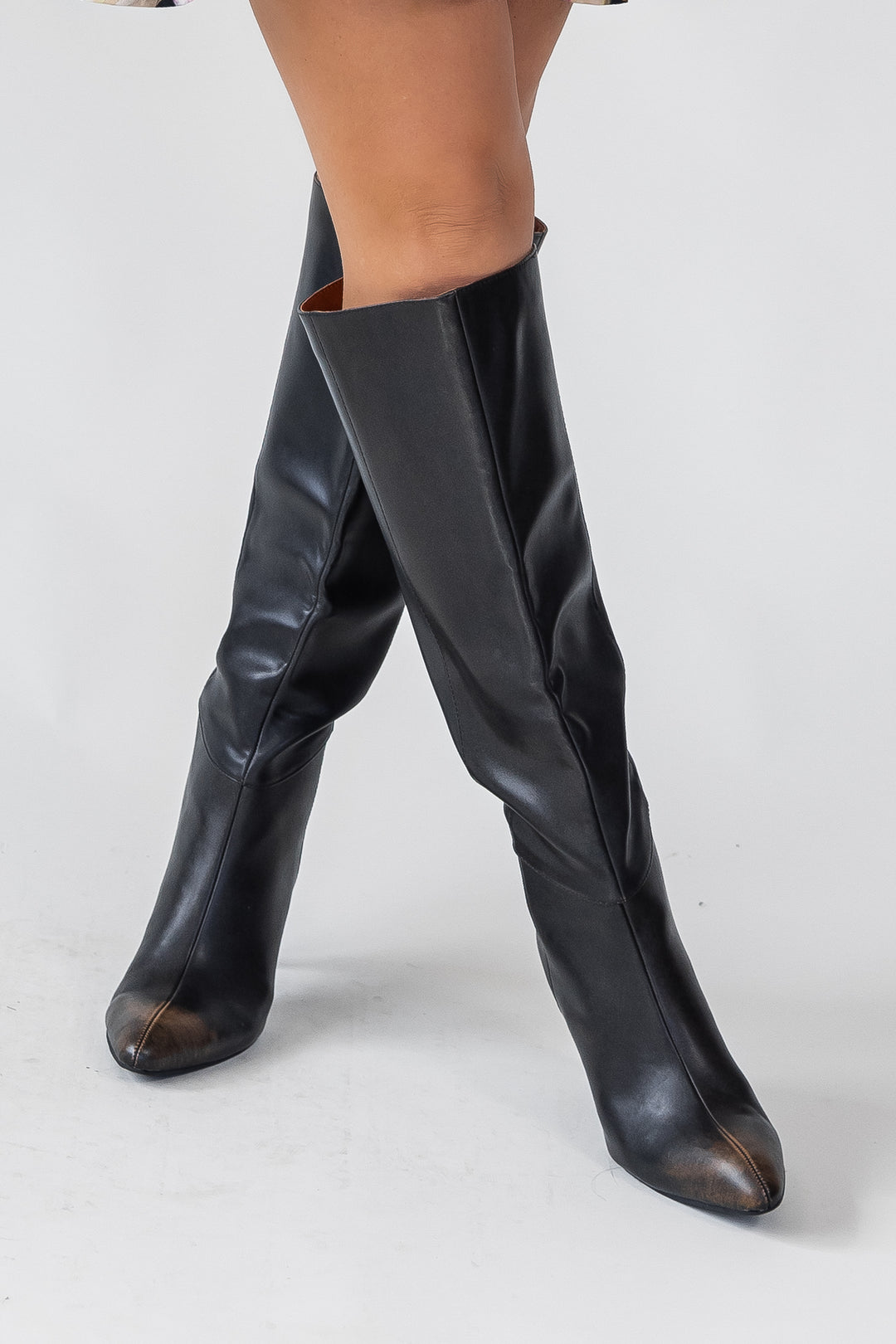 Lexington Black Knee High Boot - Final Sale