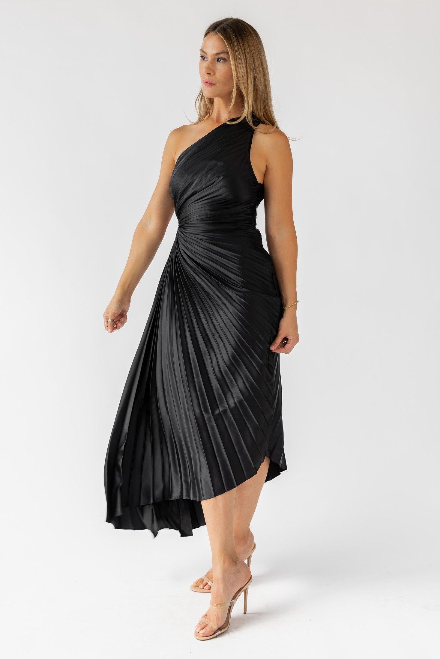 Monroe Black Maxi Dress