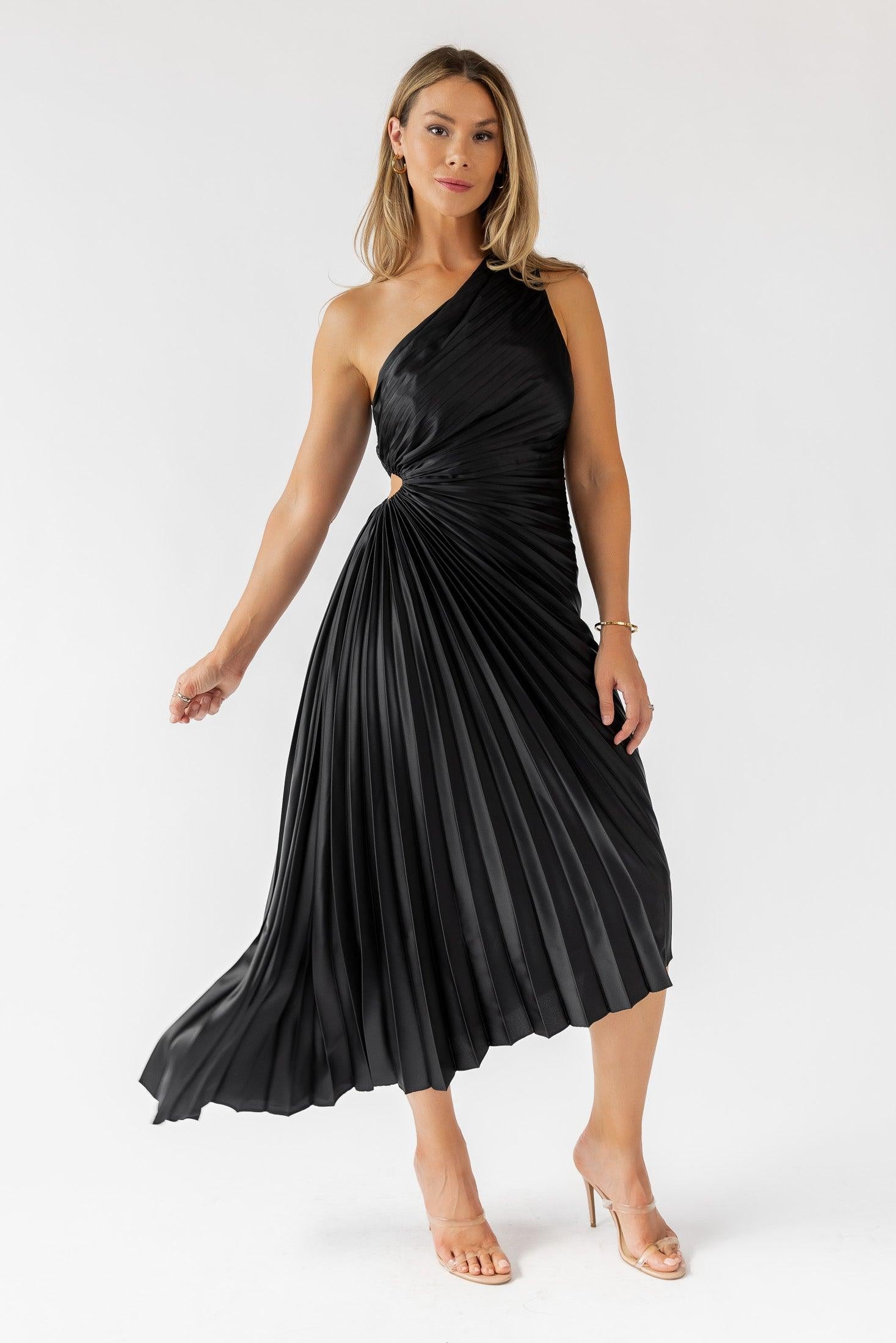 Monroe Black Maxi Dress