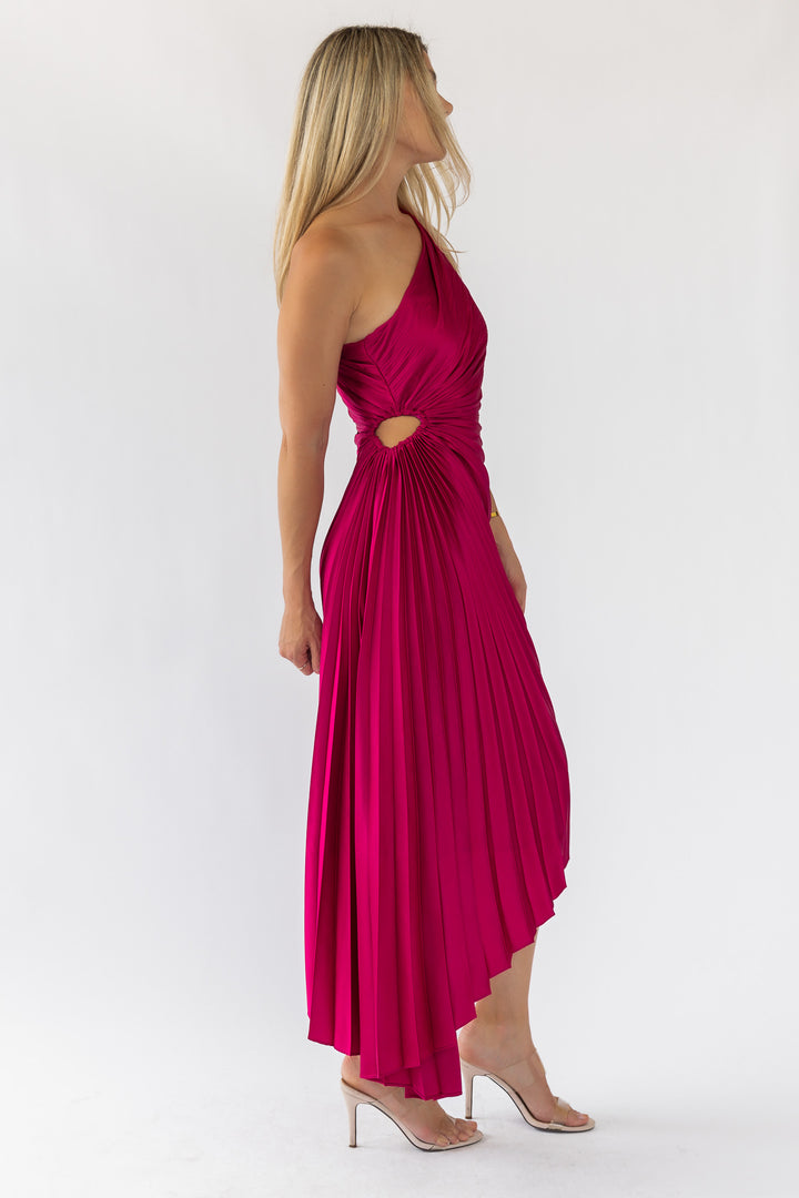 Monroe Magenta Maxi Dress - Final Sale