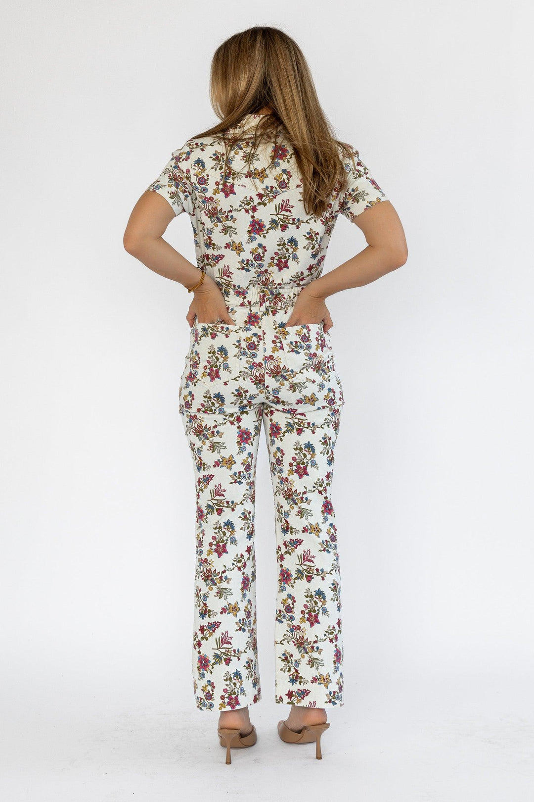 Sadie Floral Print Jumpsuit