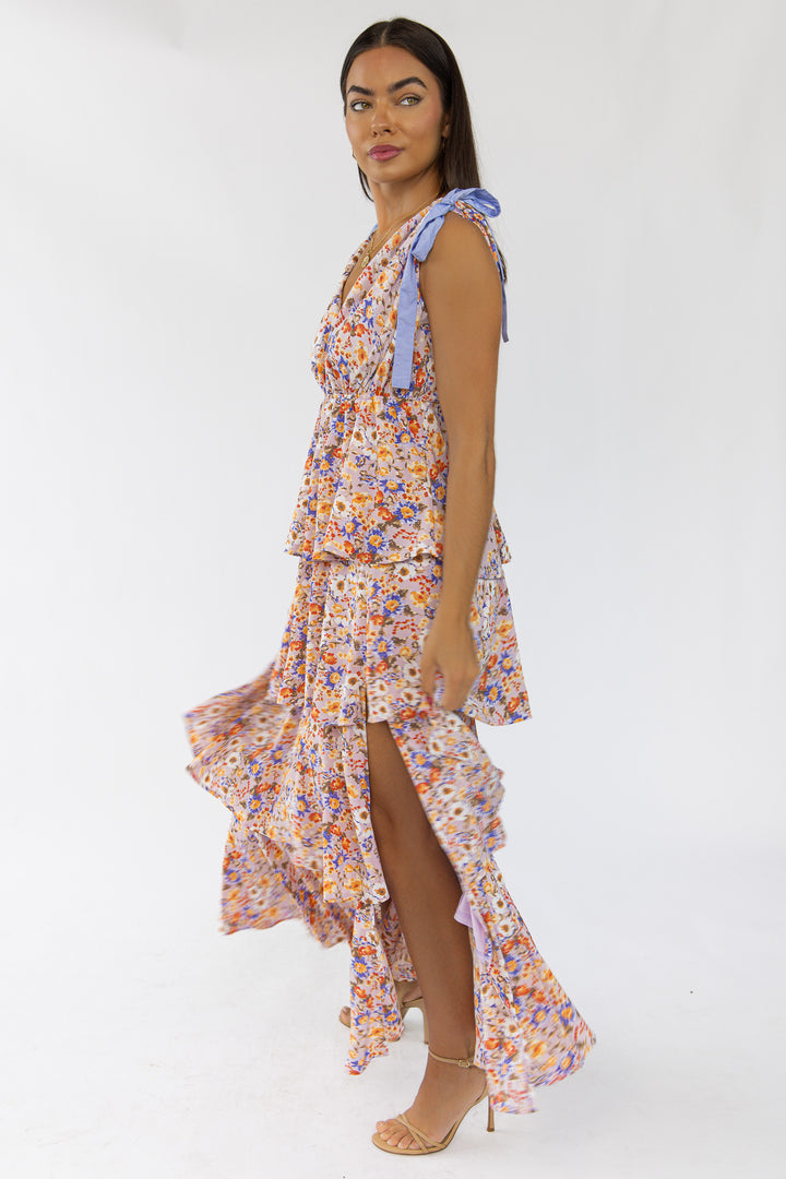 Shaina Rosey Floral Maxi Dress