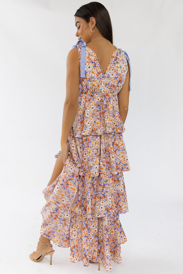 Shaina Rosey Floral Maxi Dress