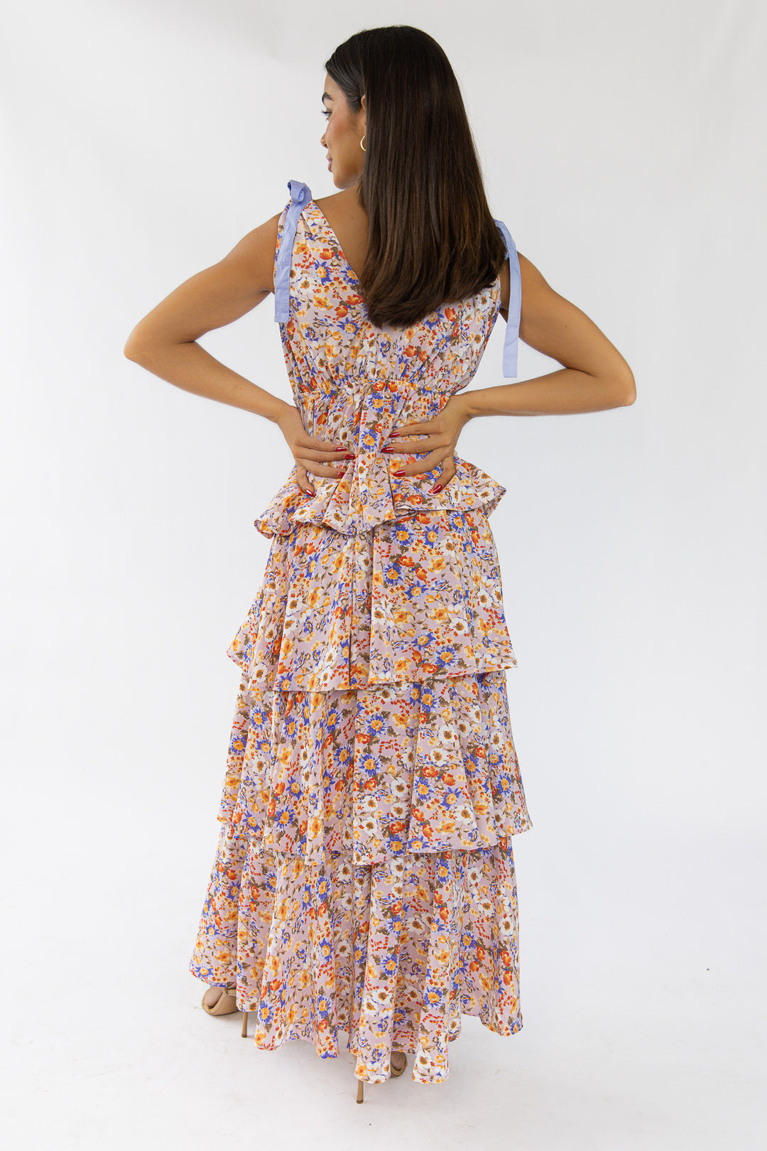 Shaina Rosey Floral Maxi Dress