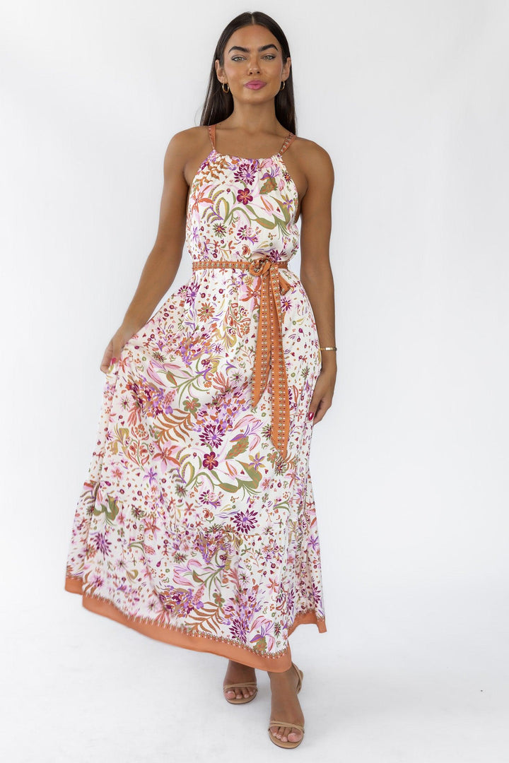 Willow Paisley Print Maxi Dress - Final Sale