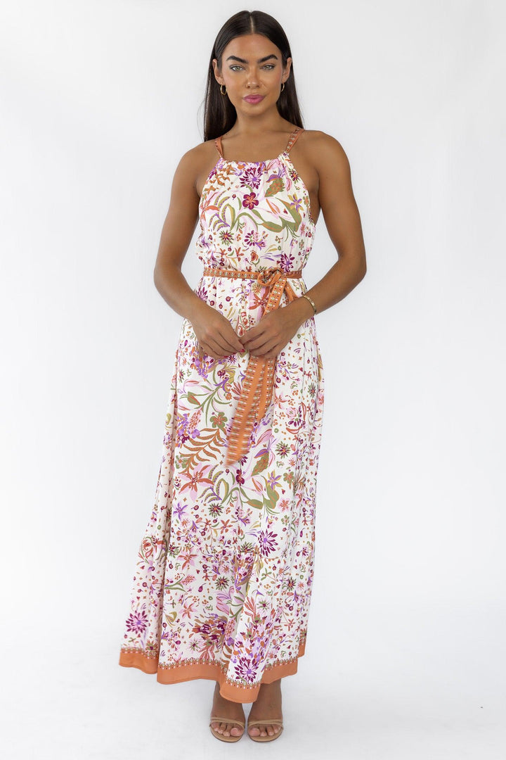 Willow Paisley Print Maxi Dress - Final Sale