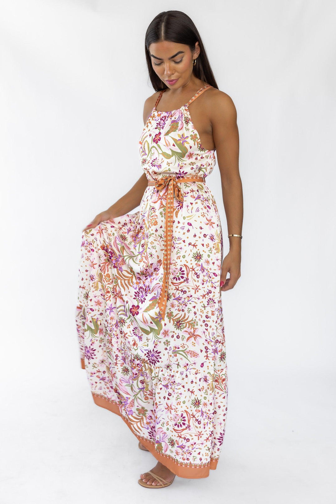 Willow Paisley Print Maxi Dress - Final Sale