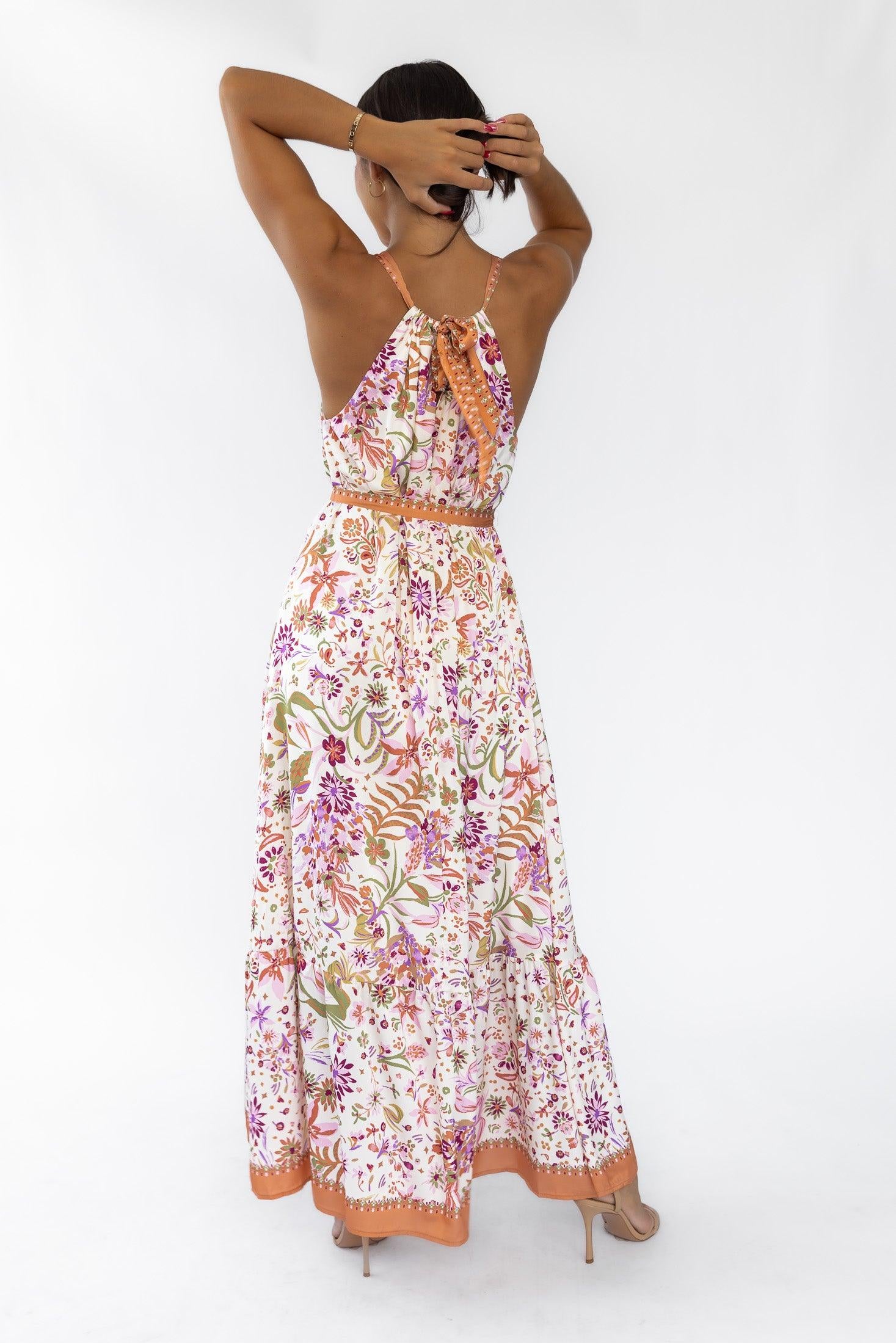 Willow Paisley Print Maxi Dress - Final Sale