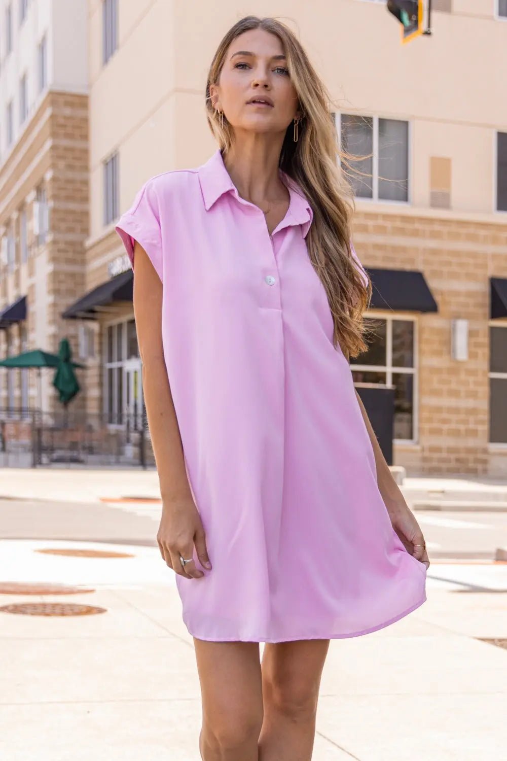 Baby pink sale shift dress