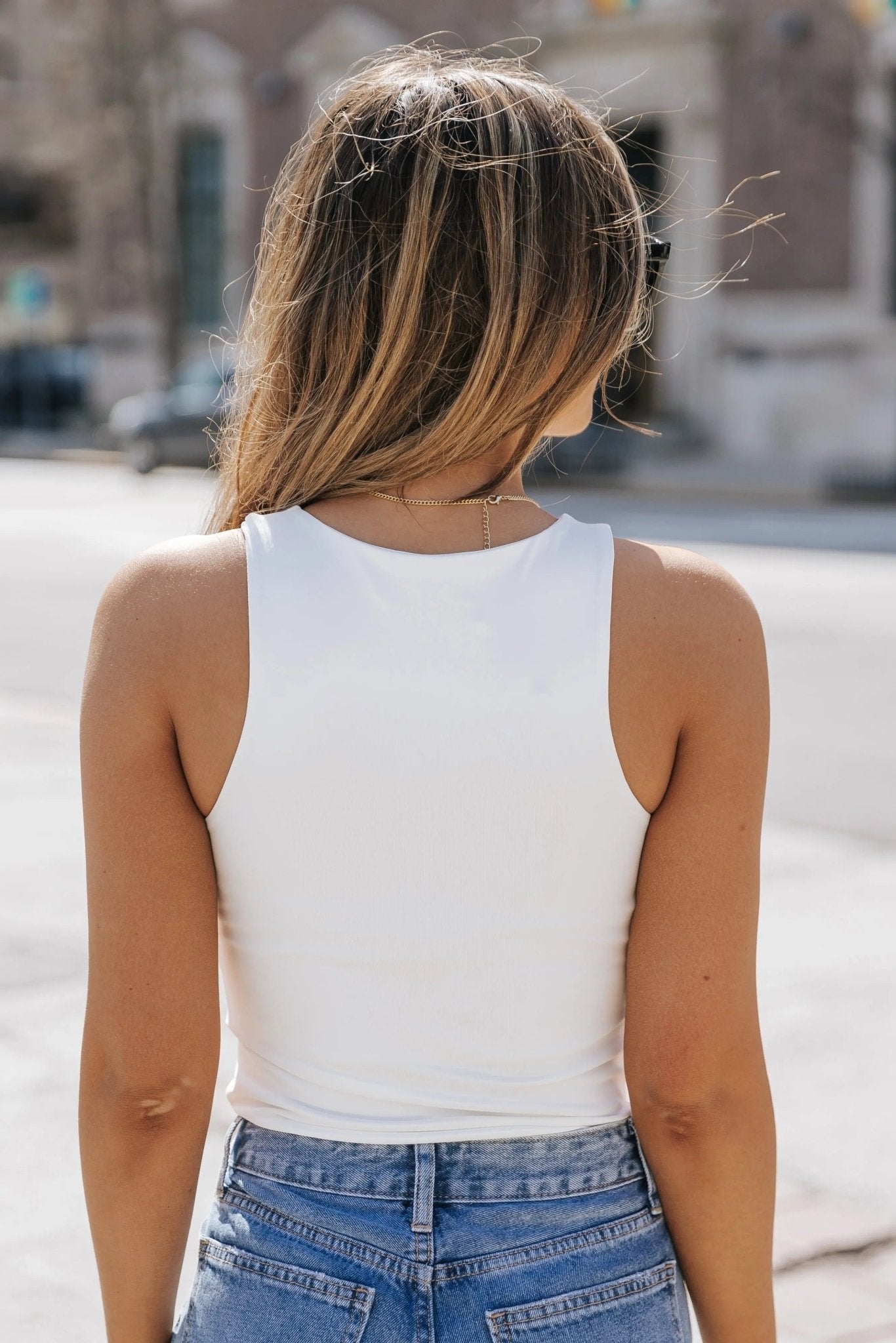 White best sale tank bodysuit